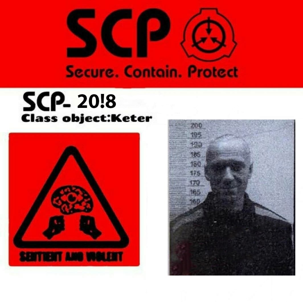 SCP- 20!8 Class object:Keter