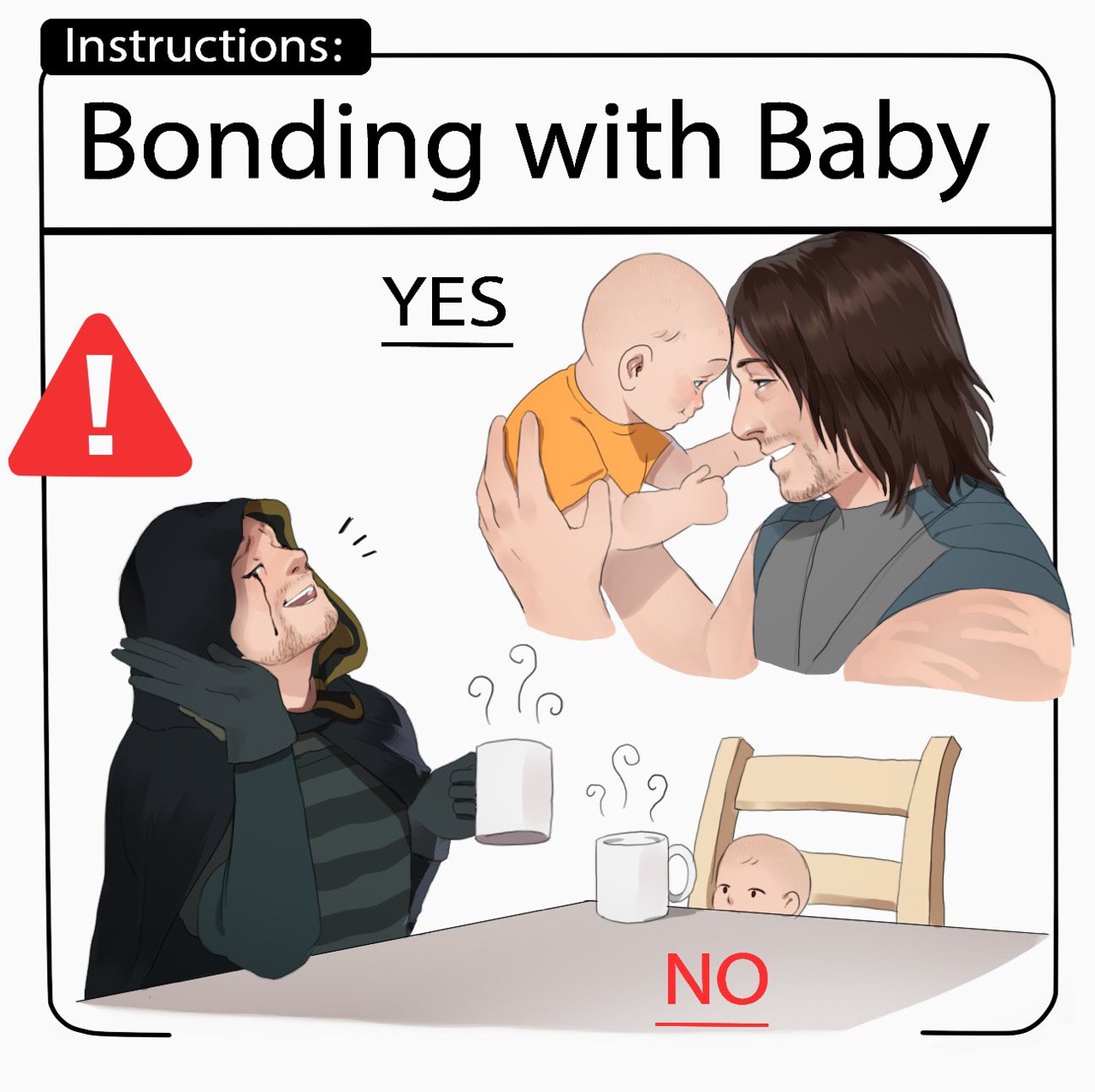 Instructions: Bonding with Baby YES NO