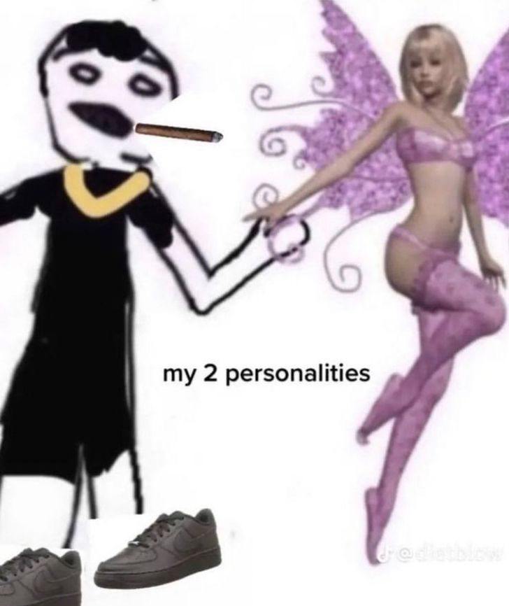 my 2 personalities