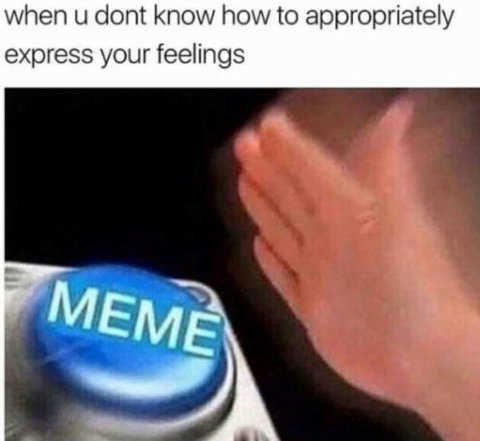 when и dont know how to appropriately express your feelings МЕМ