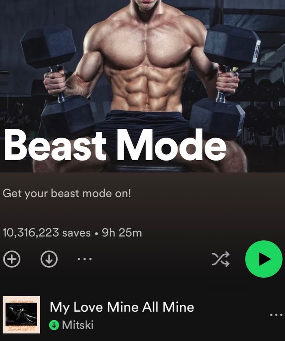 и Beast Моае> Get your beast mode 10,516,223 saves My Love Mine All Mine Mitski