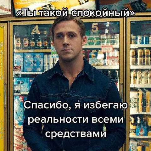 такой Спасибо, я избегаю реальности всеми средствами 3