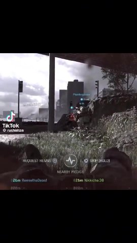 REQUEST REVIVE (@) № р © Skip (HOLD) f NEARBY MEDICS: J 26m ReesethaBeast 26m Nikkichai38