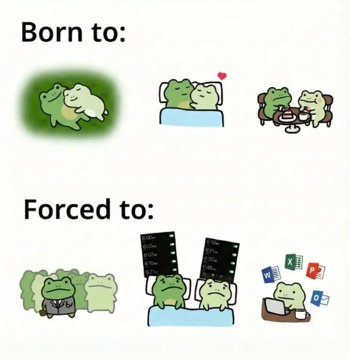 Born to: Forced to:
