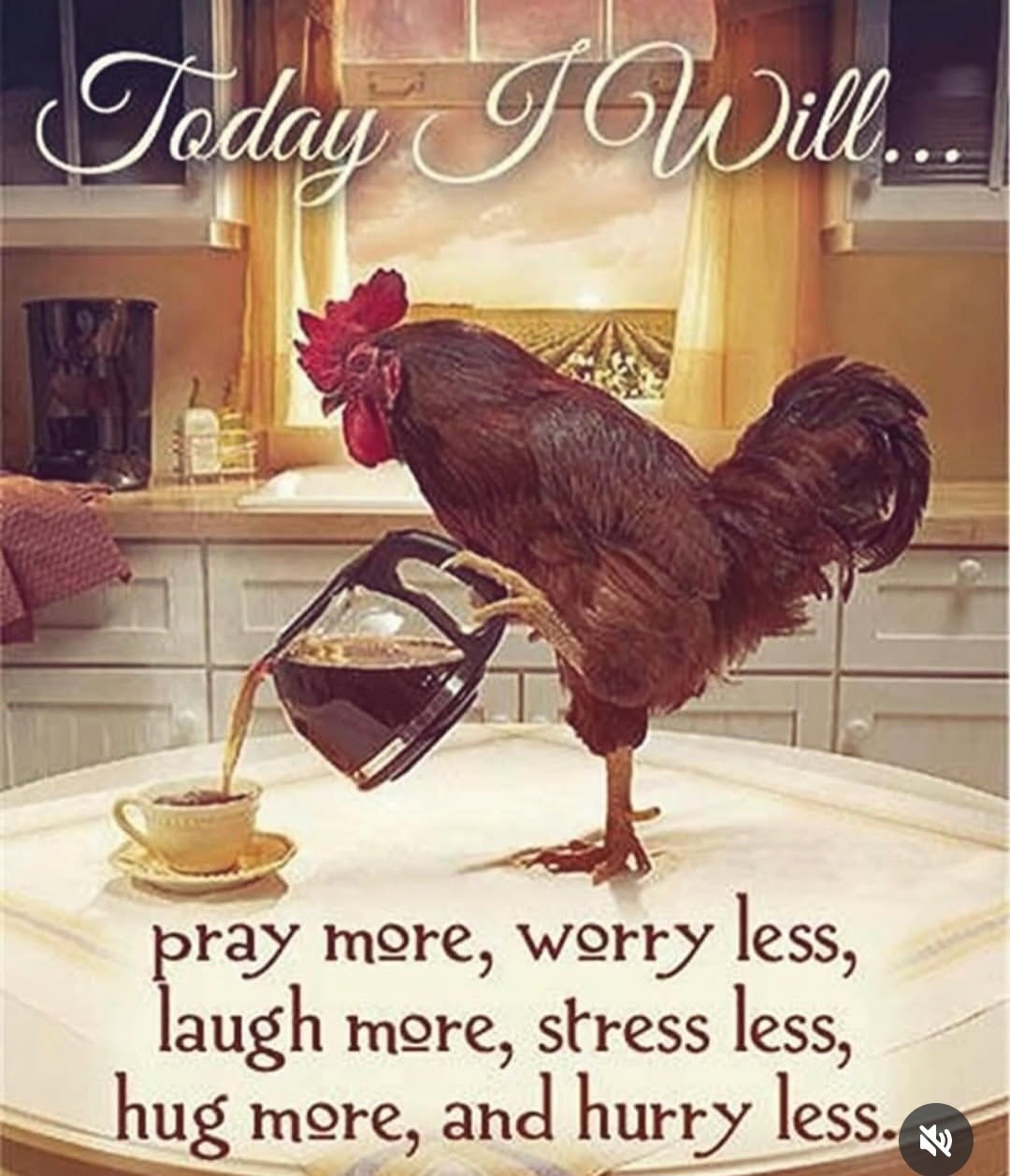 pray more, worry less, laugh more, stress less, more, and hurry