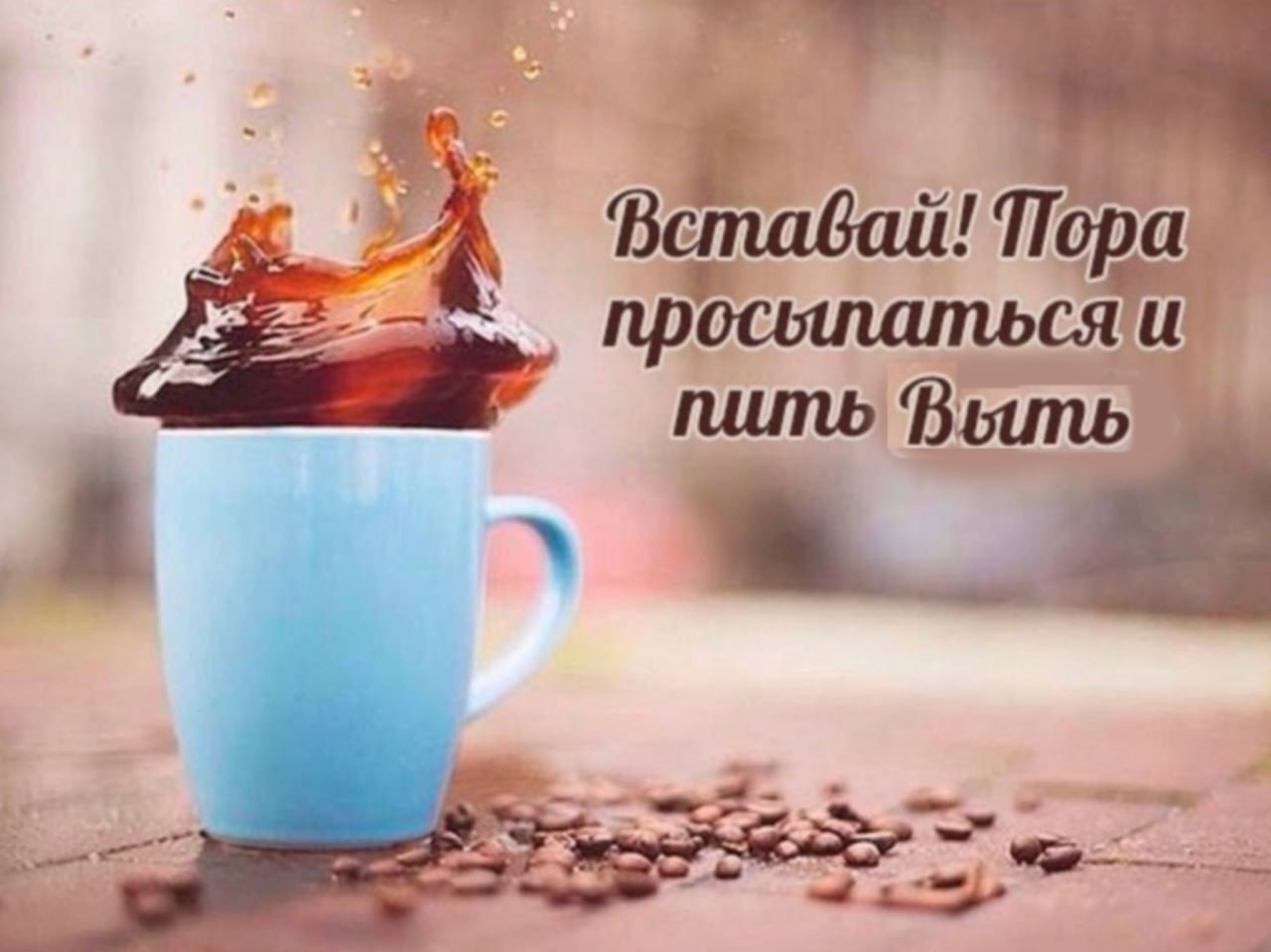 Вставай! Пора пить Выть