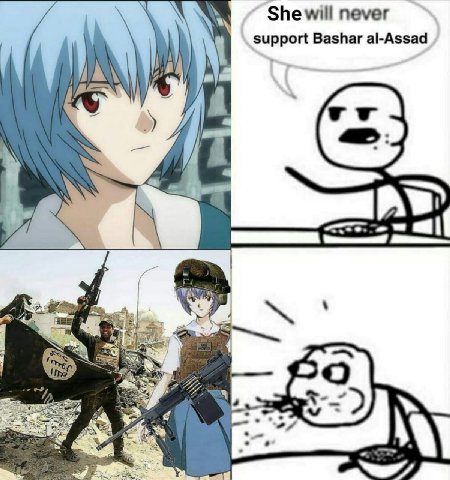 She will never Bashar al-Assad