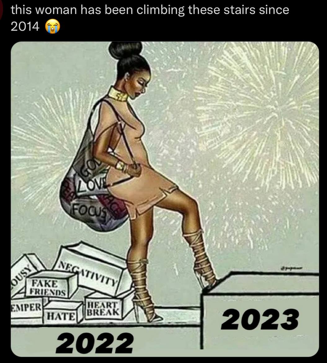 this woman has been climbing these stairs since 2014 С a