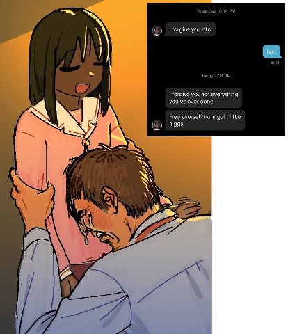 Yesterday 04 forgive you btw Seer Tod forgive you for everything you've ever done Free yourself from guilt little 4 nigga i