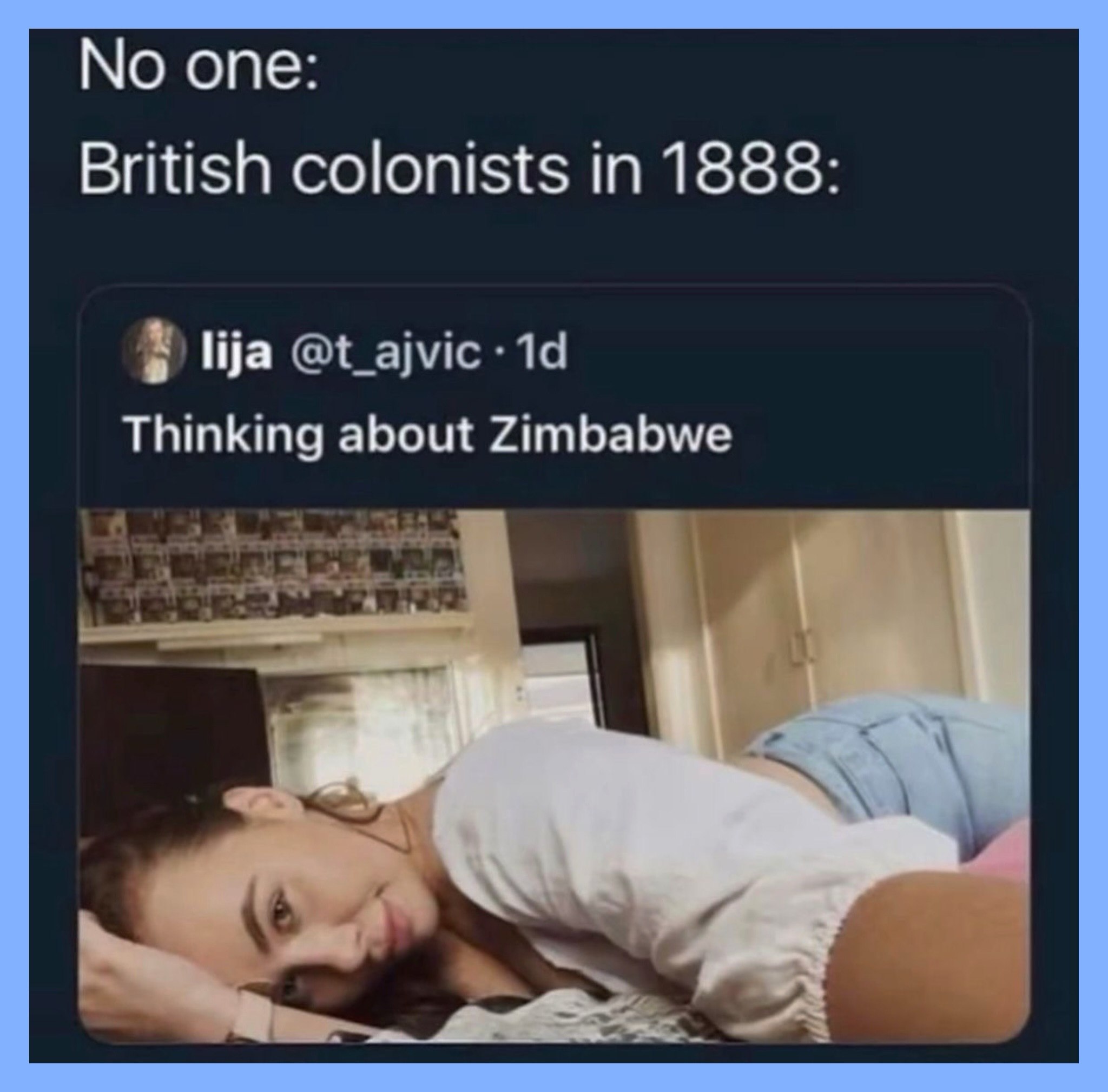 опе: British colonists 1888: 5 Thinking about Zimbabwe