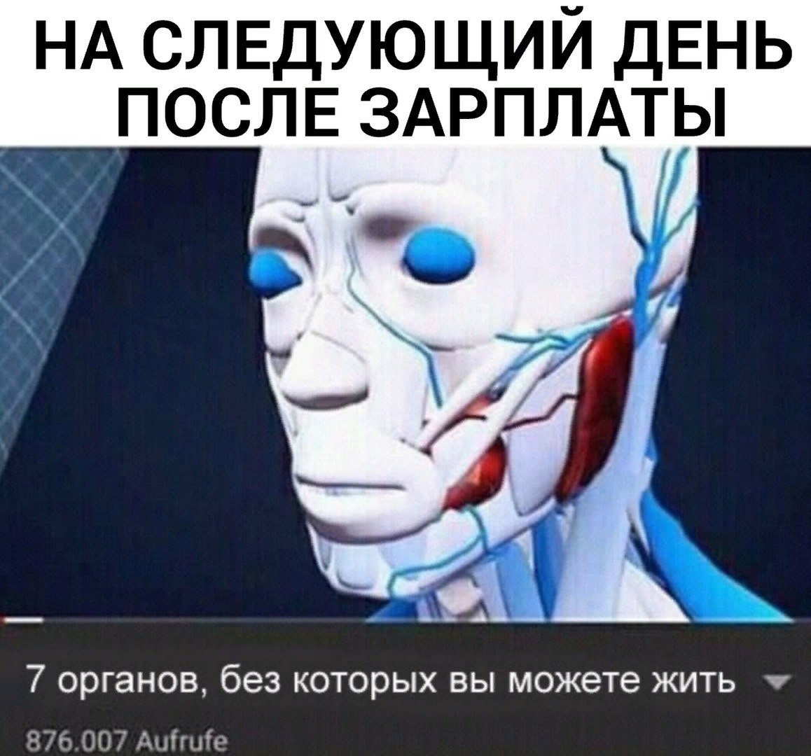 НА СЛЕДУЮЩИЙ ДЕНЬ ПОСЛЕ ЗАРПЛАТЫ органов, без которых вы можете жить 876.007 Aufrufe