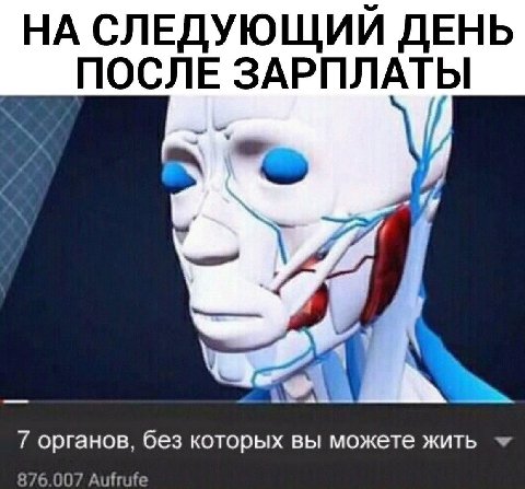 НА СЛЕДУЮЩИЙ ДЕНЬ ПОСЛЕ ЗАРПЛАТЫ органов, без которых вы можете жить 876.007 Aufrufe