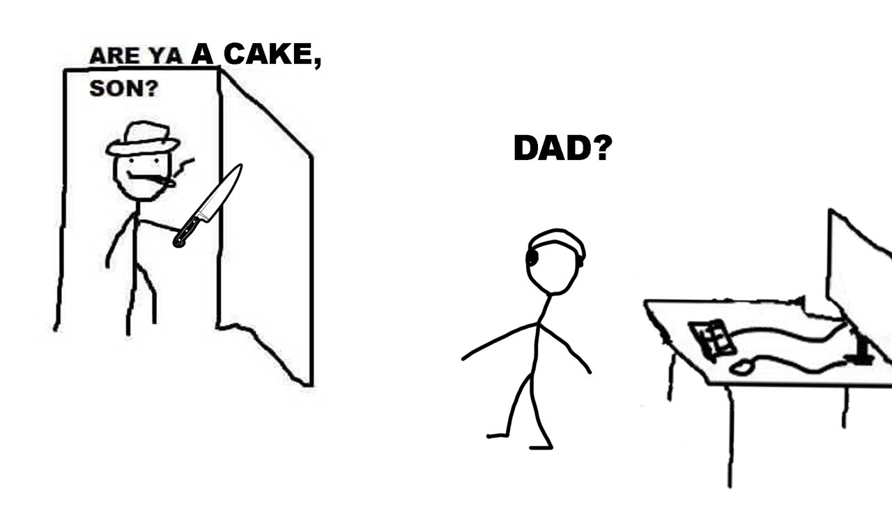 ARE А CAKE, SON? РАО?