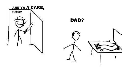 ARE А CAKE, SON? РАО?