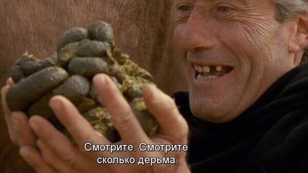 Смотрите. Смотрите сколько дерьма.