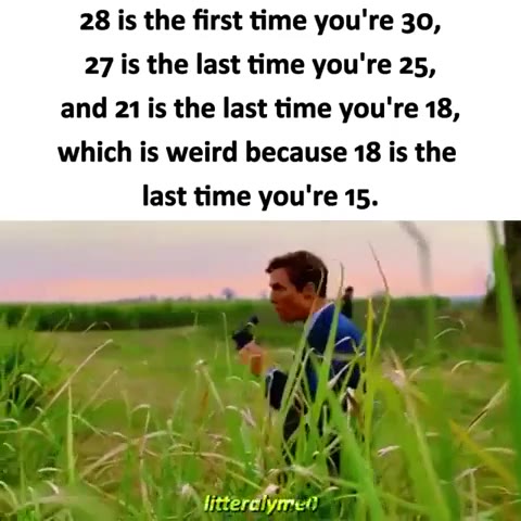which is weird because 18 is the
