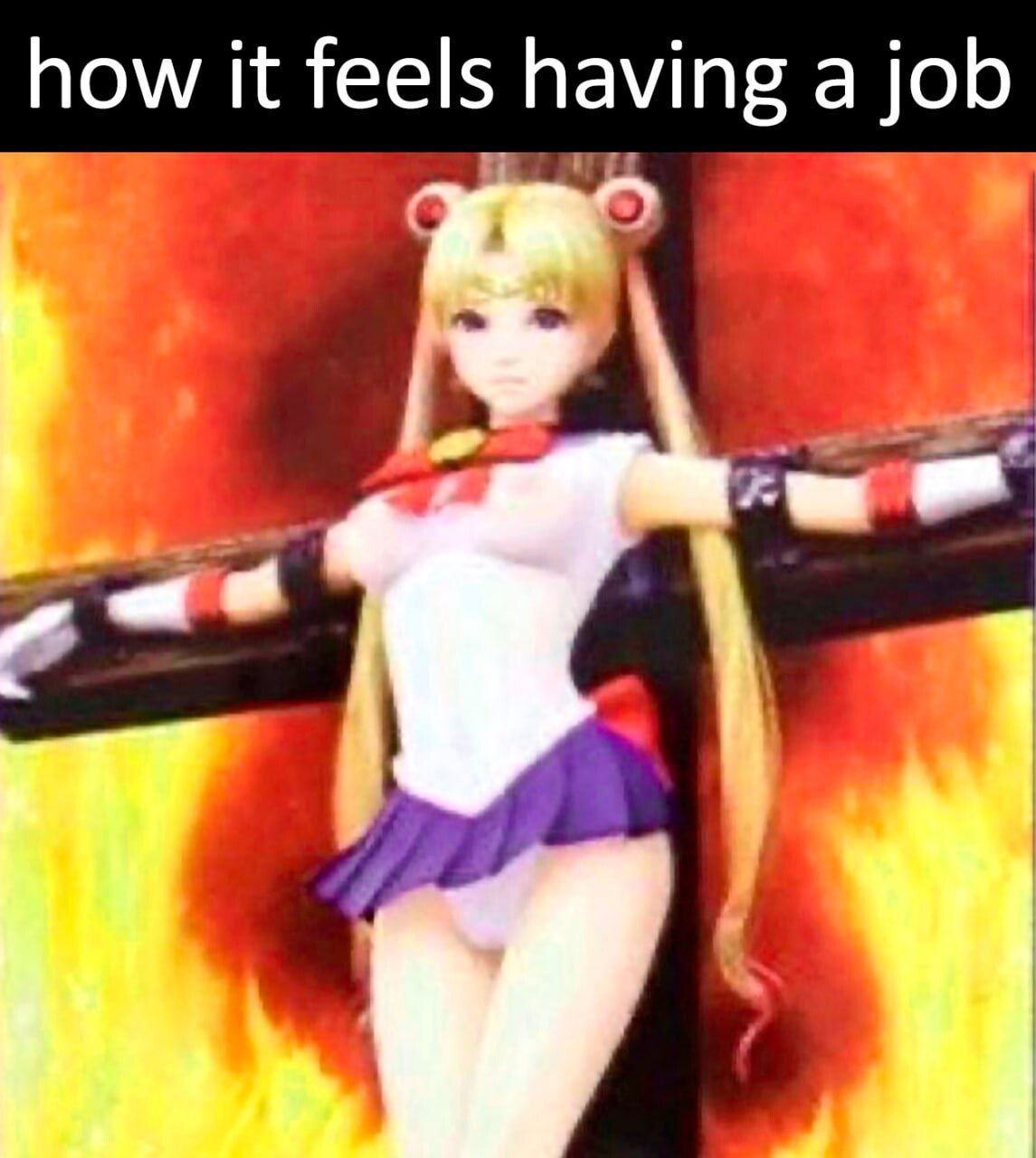 how it feels having а job