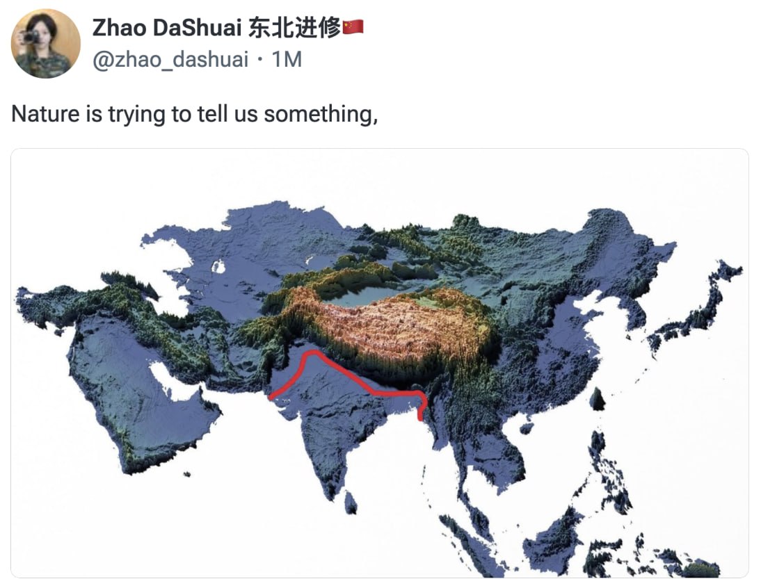 Zhao DaShuai @zhao_dashuai Nature is trying to tell something, 4:
