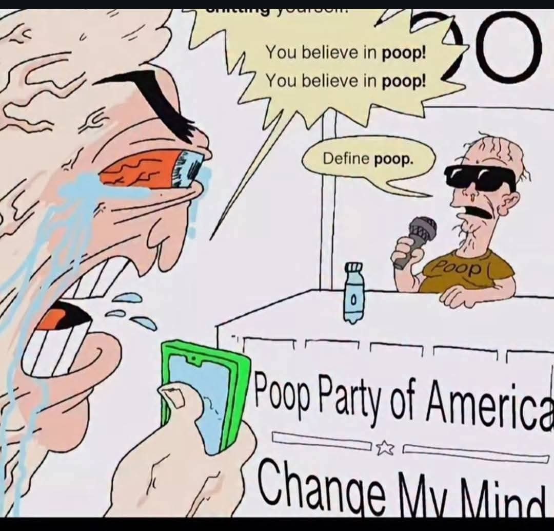 You believe in You believe роор! роор. GES Poop Party of Americg Change Ming