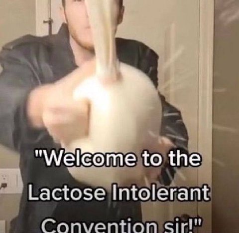 "Welcome to the Lactose Intolerant