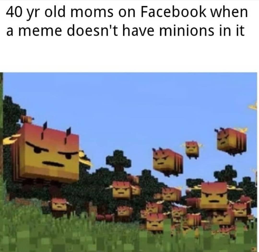 40 old moms Facebook when doesn't have minions in it