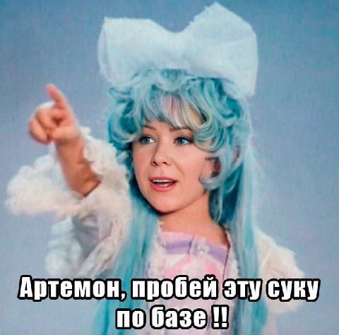 Артемон, пробей по базе