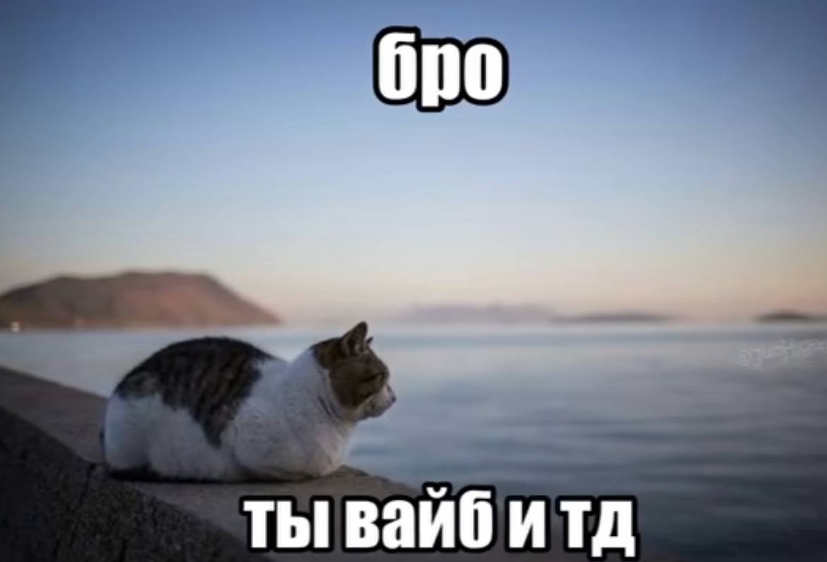 бро Ты вайб итд