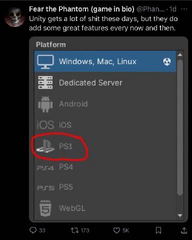 Fear the Phantom (дате bio) Unity gets a lot of shit these days, but they add some great features every now and then. О 33 13 173 A