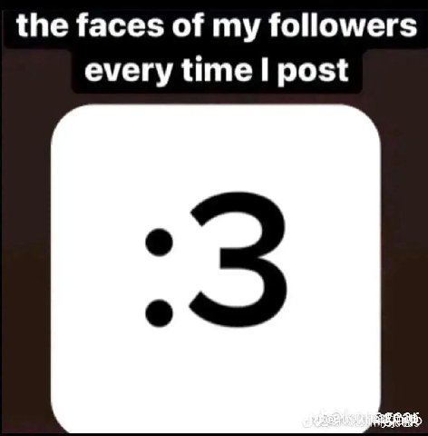 the faces of my followers every time post 3