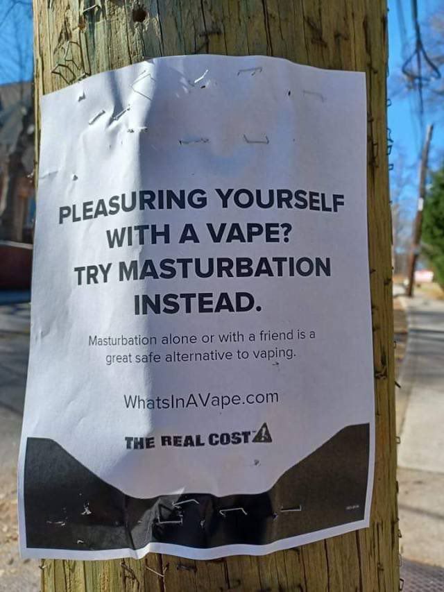 А YOURSELF WITH A VAPE? тру MASTURBATION INSTEAD. alone or with a friend is a уса! safe alternative to WhatsInAVape.com THE REAL