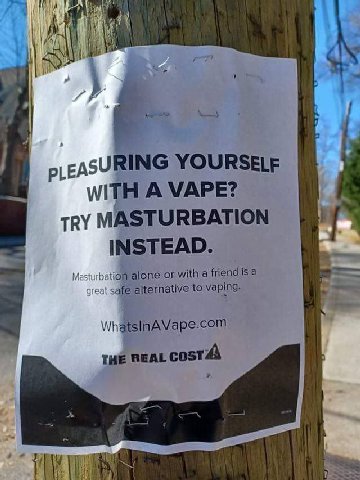 А YOURSELF WITH A VAPE? тру MASTURBATION INSTEAD. alone or with a friend is a уса! safe alternative to WhatsInAVape.com THE REAL