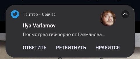 Твиттер Сейчас Пуа Varlamov Посмотрел гей-порно от Газманова... ОТВЕТИТЬ РЕТВИТНУТЬ НРАВИТСЯ