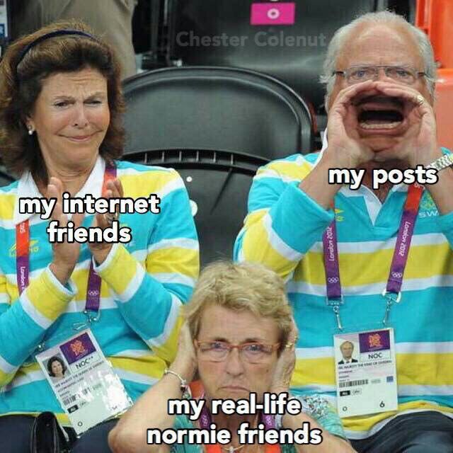 о 1 my posts friends: Gia imy о normie