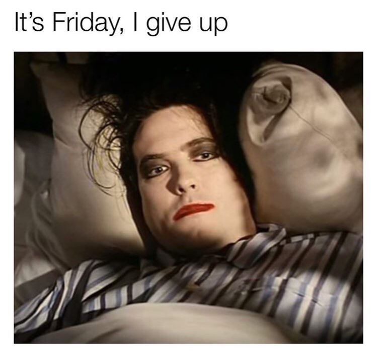 It’s Friday, give up