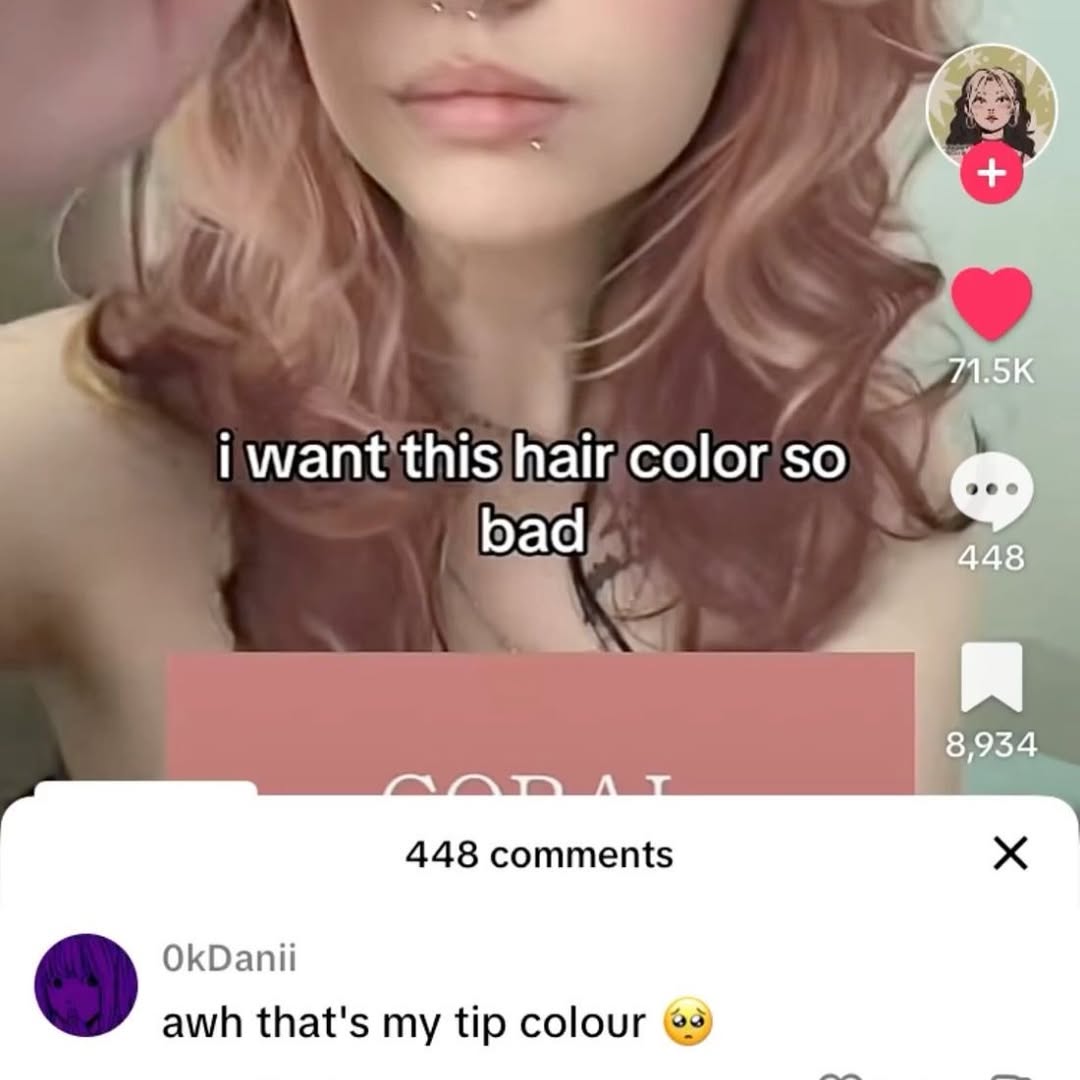 i want 30 bad 448 8,934 448 comments OkDanii awh that's my tip colour
