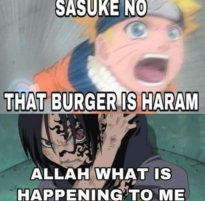 SASUKE THAT HARAM ALLAH WHAT IS HAPPENING TO ME