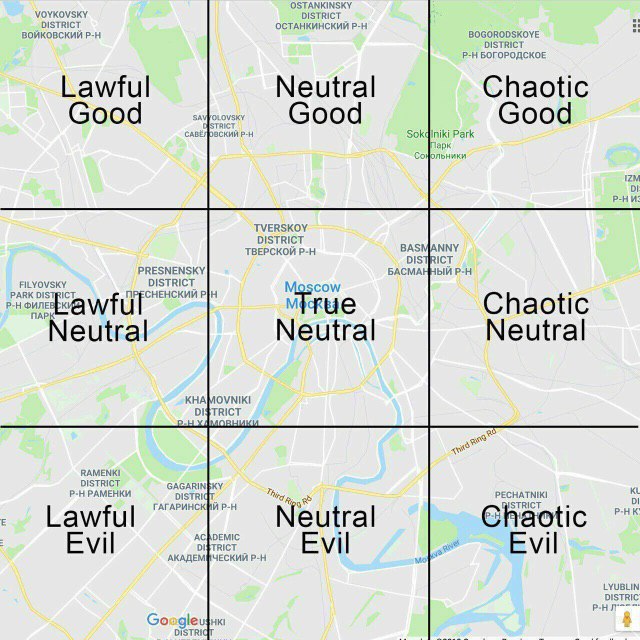 OSTANKIN: У VOYKOVSKY DISTRICT ОСТАНКИНСКИЙ DISTRICT ВОЙКОВСКИЙ BOGORODSKOYE DISTRICT БОГОРОДСКОЕ Lawful Neutral Chaotic Good Good Good casi ‘ark ольники к Р-НИ: TVERSKOY DISTRICT ТВЕРСКОЙ ММУ PRESNEN