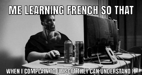 LEARNING FRENCH SO THAT WHEN COMPLAIN ТО THEY CAN UNDERSTAND