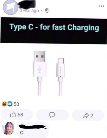 Туре С for fast Charging 58