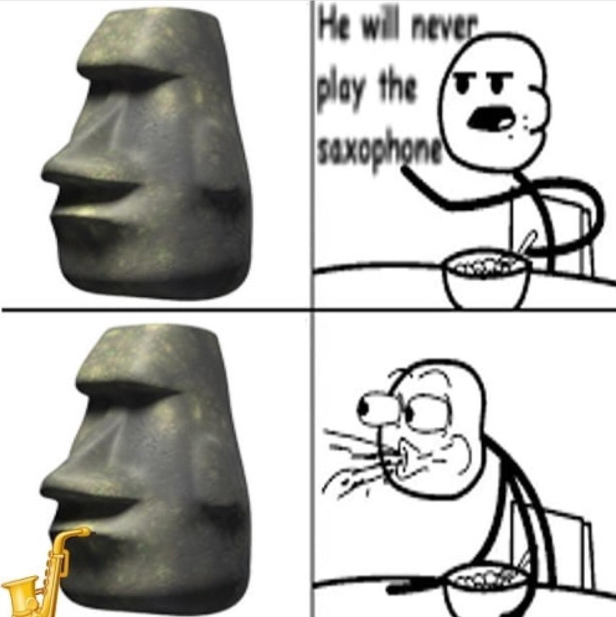 He wil neve