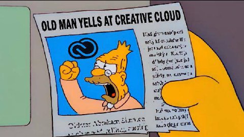 QLD MAN YELLS А CREATIVE CLOUD CIS