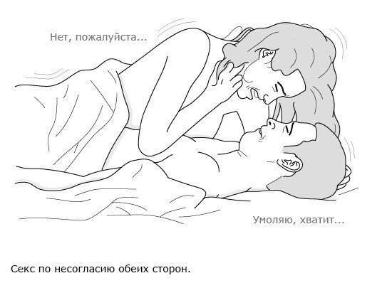 Нет, пожалуйста... Умоляю, хватит... Секс по несогласию обеих сторон.