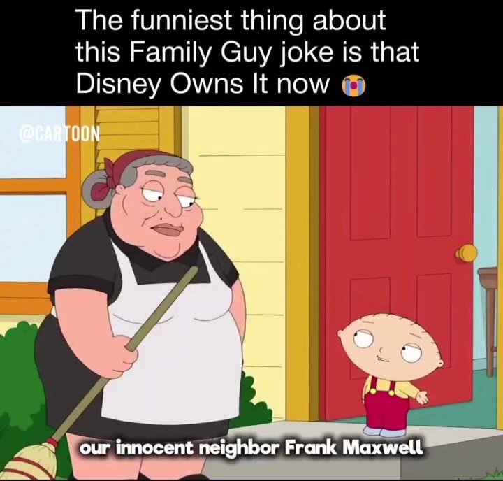 The funniest thing about 65 ее поете neighbor Frank Maxwall — © Im just regular old Frank Maxwell 5 ss: tough break Jew mouse =the commentary here is that Mickey Mouse