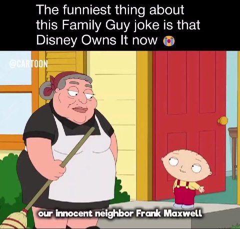 The funniest thing about 65 ее поете neighbor Frank Maxwall — © Im just regular old Frank Maxwell 5 ss: tough break Jew mouse =the commentary here is that Mickey Mouse