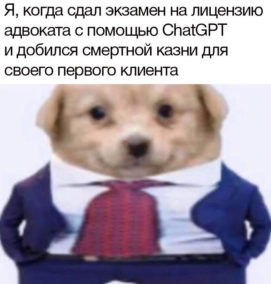 Я, когда сдал экзамен на лицензию адвоката с помощью ChatGPT и добился смертной казни для своего первого клиента