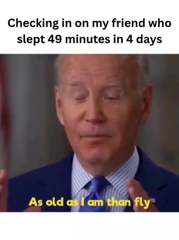 slept 49 minutes in 4 days