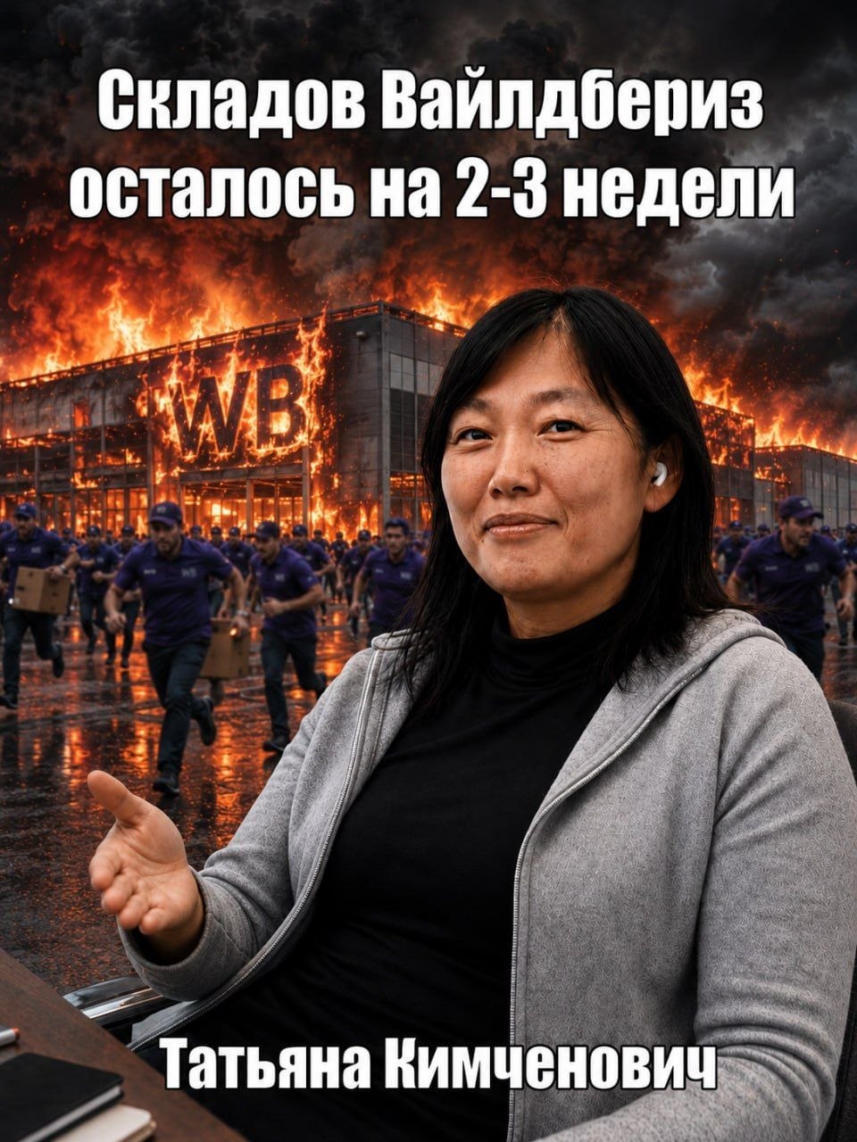 Складов Вайлдбериз осталось на 2-3 недели Татьяна Кимченович