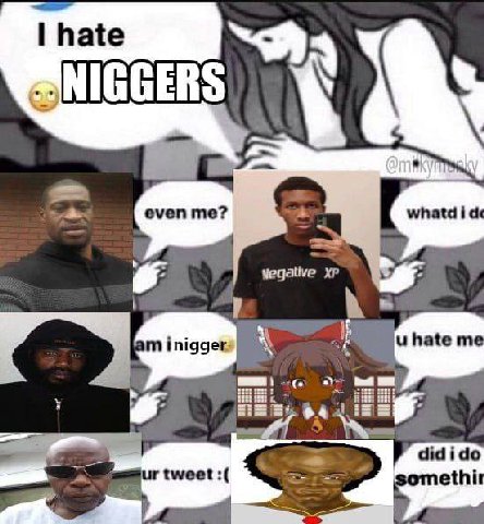 hate NIGGERS even me? whatdid 2 ФАЛ didido tweet ethi