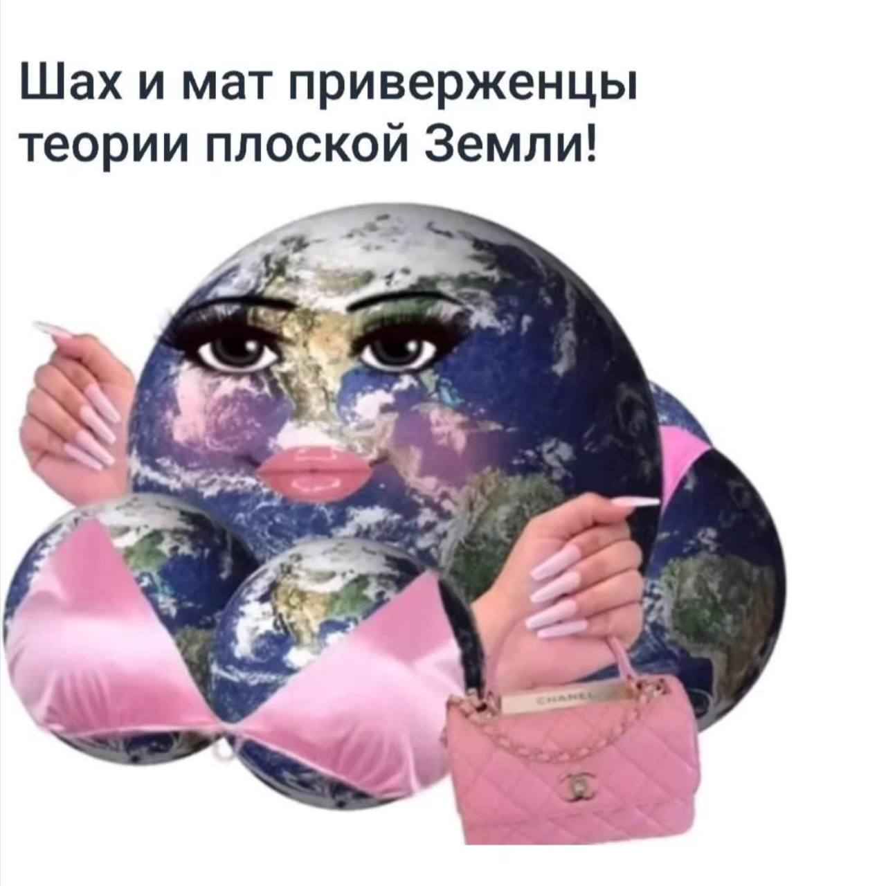 Шах и мат приверженцы теории плоской Земли!