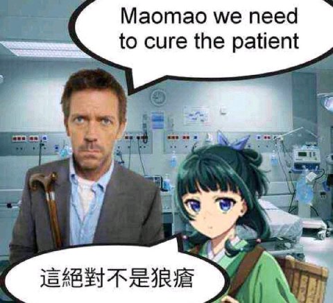 Маотао we need to cure the patient у 1
